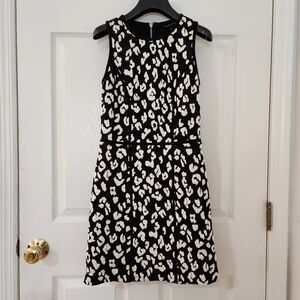 W118 by Walter Baker sleeveless dress black white size XS slim fit all occasions
